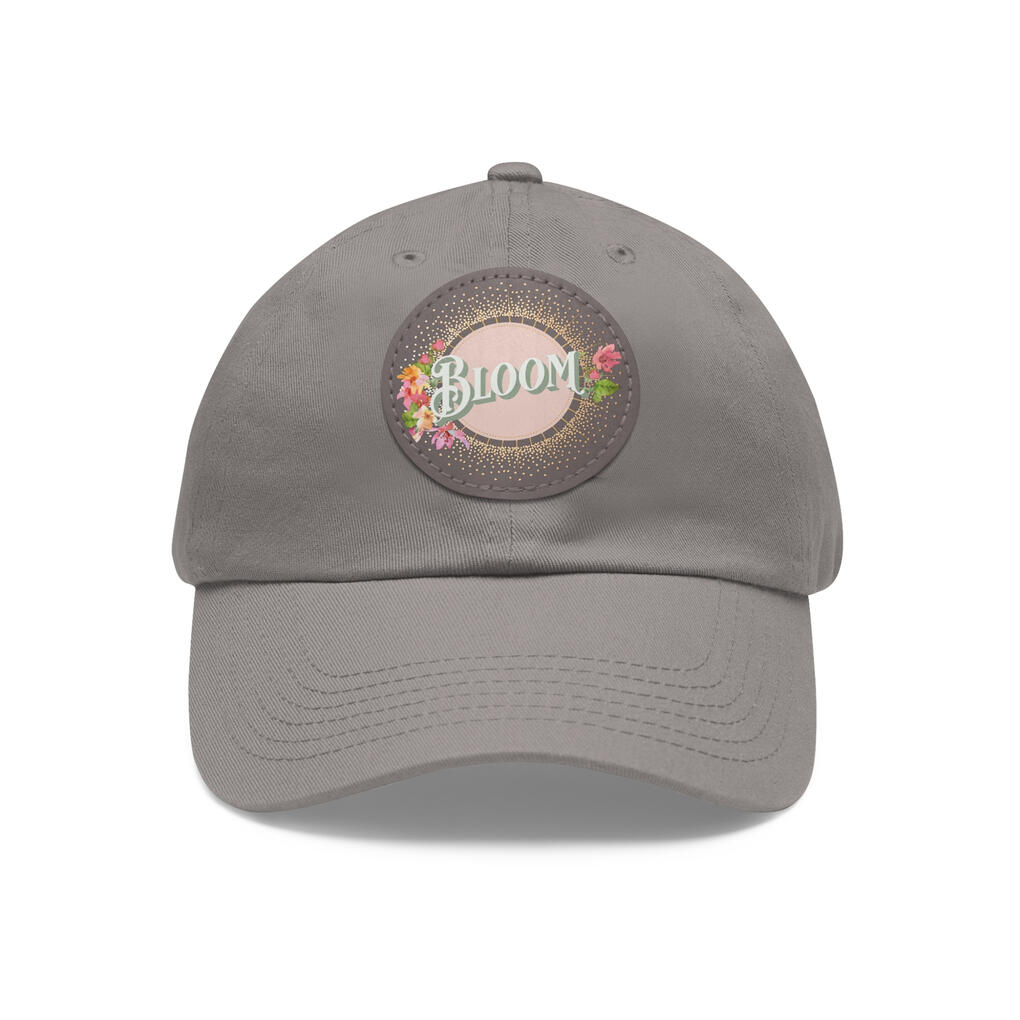 Classic Patch Dad Hat in Grey/Grey | $25.